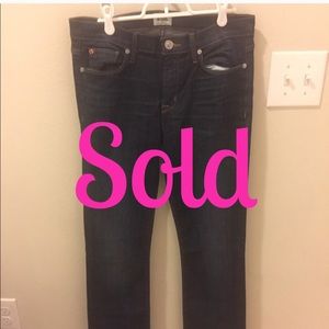 EUC Hudson Jeans Baby Boot Sz 29